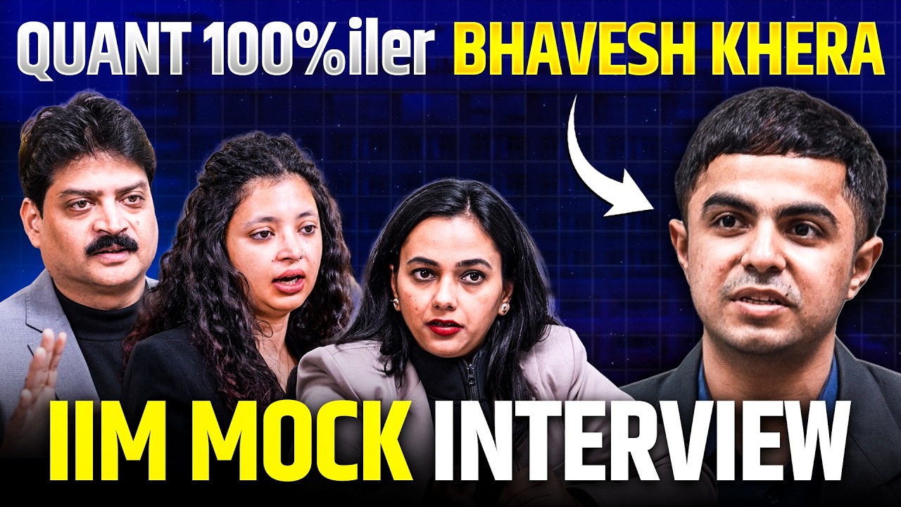 100%ile But Still GRILLED? 😳 || IIM Mock Interview || CAT GDPI