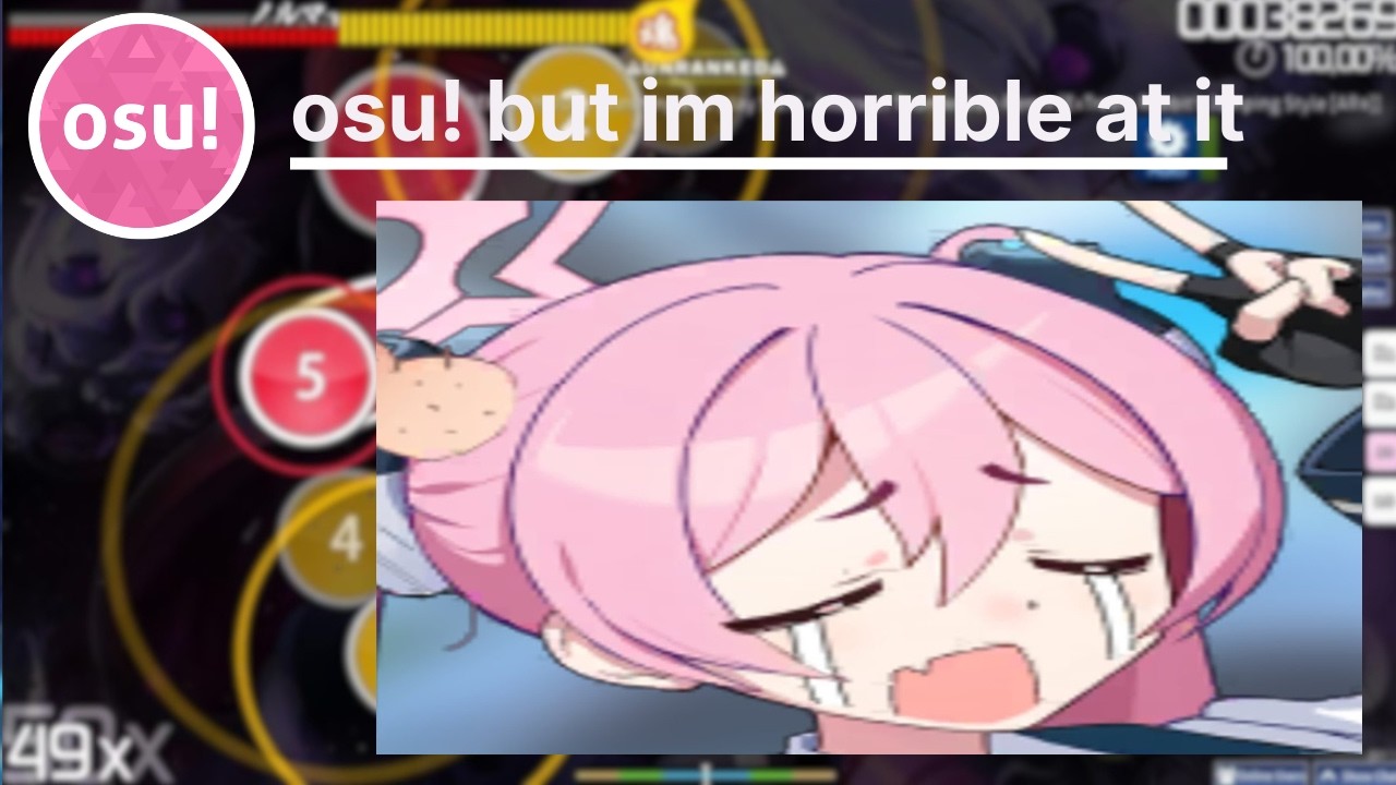 osu! but im bad