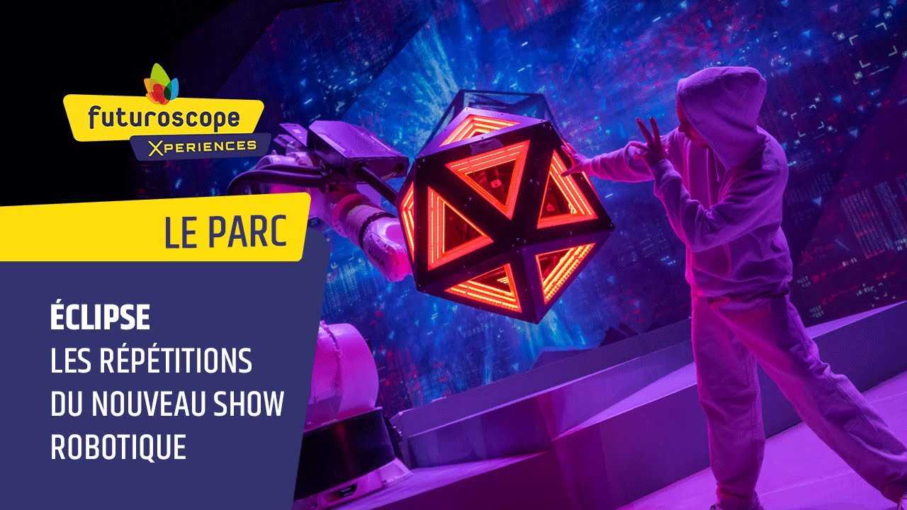 Éclipse - Les répétitions du nouveau show robotique | Les attractions et spectacles