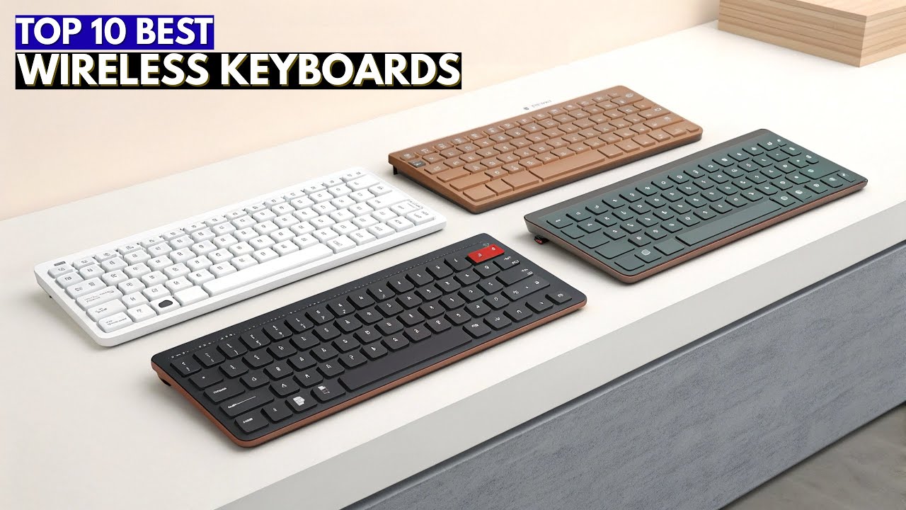 Top 10 Best Wireless Keyboards You Can Buy in 2026