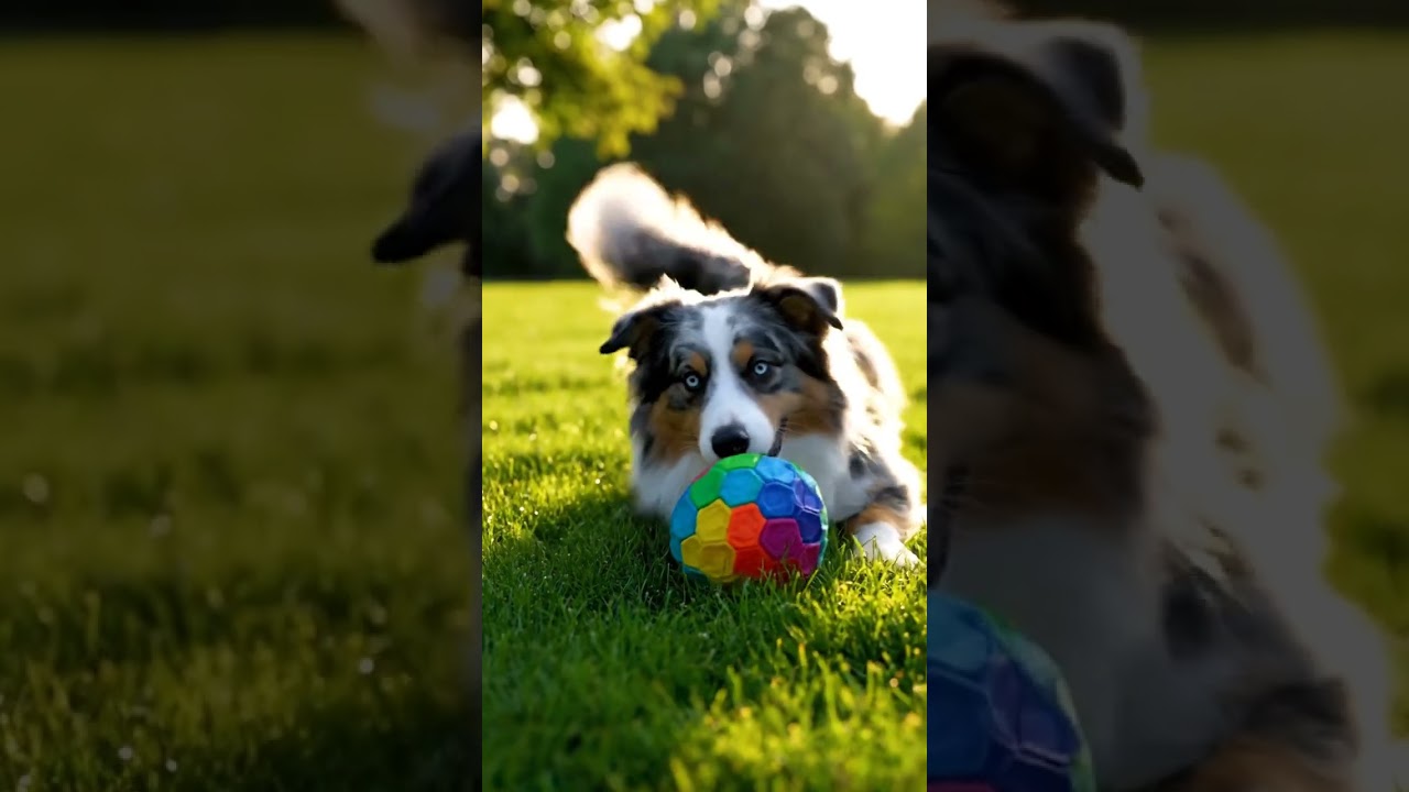 Ball Play – Dog Living Its Best Life!”  