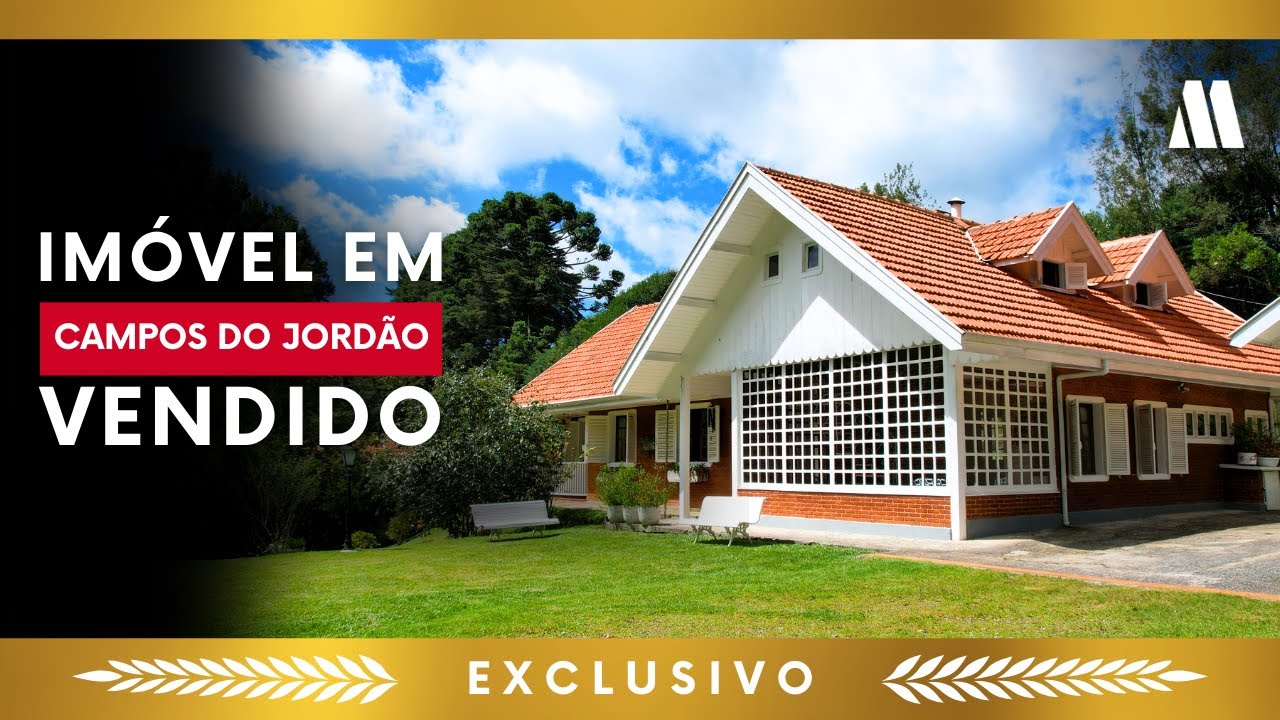 SEU REFÚGIO EM CAMPOS DO JORDÃO - Casa e terreno com excelente aproveitamento! - EXCLUSIVIDADE!