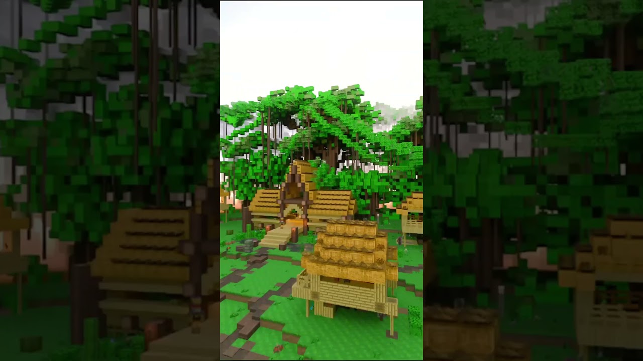 Minecraft Jungle Village Loop