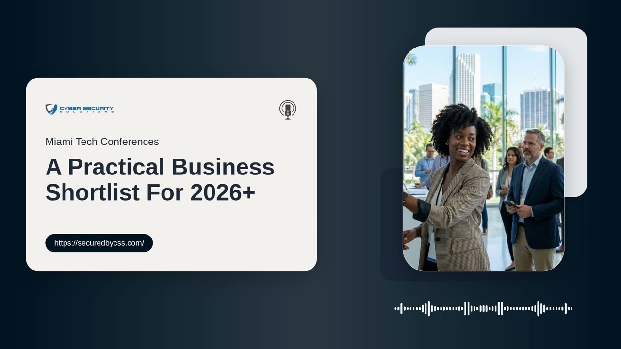 Miami Tech Conferences: A Practical Business Shortlist For 2026+