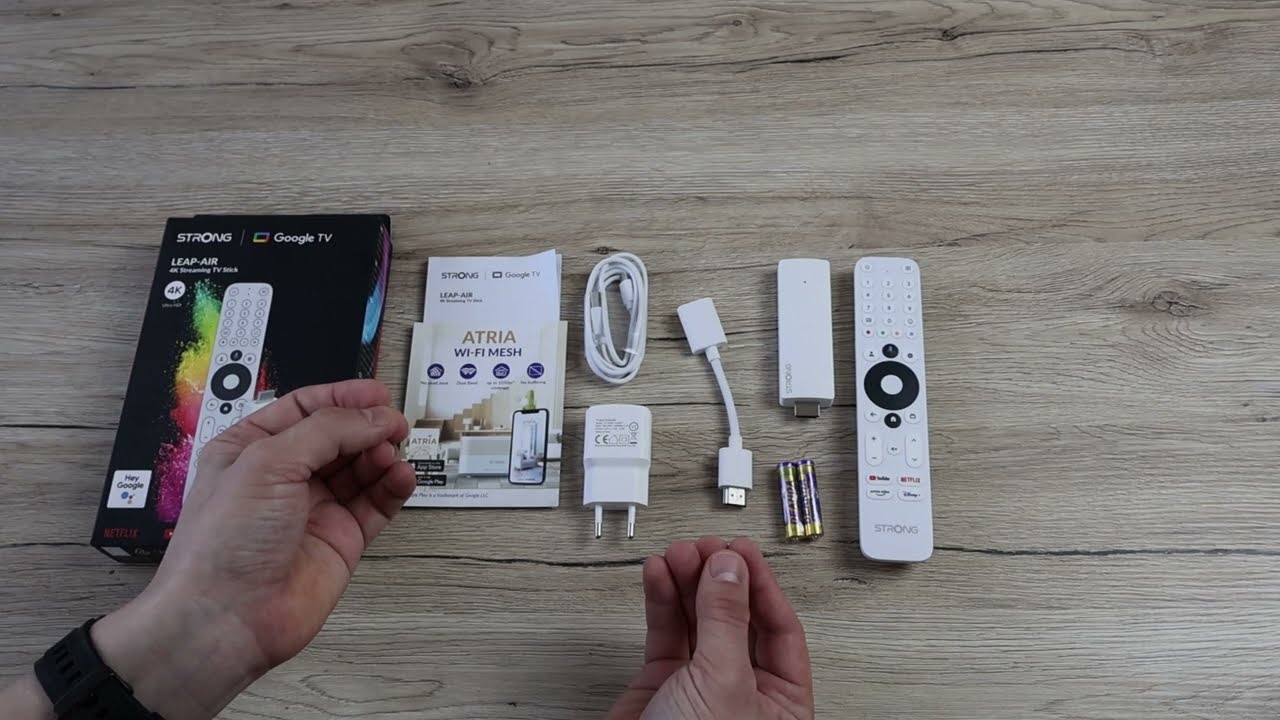 Zwykły TV zmieniony w Smart TV! Sprawdzam TV Stick Strong LEAP-AIR 4K z Google TV