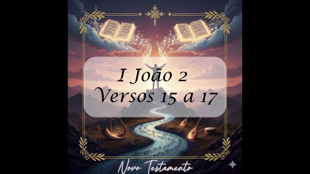 I João 2 Versos 15 a 17