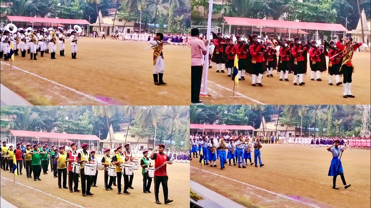 R. S. P. BAND REHEARSAL INTERZONAL PAREL POLICE  GROUND NAIGOAN 4/1/2026 #rsp #vairal #army #school 