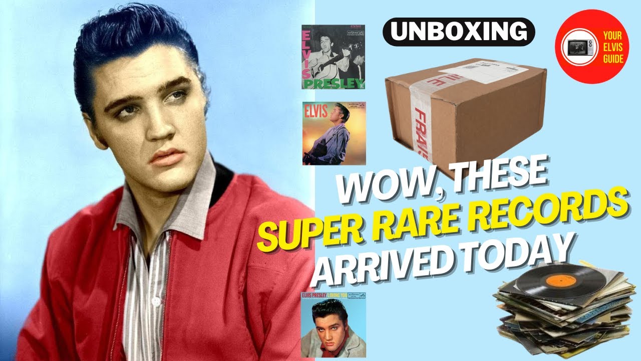 Unboxing: Wow, This Box Super Rare Elvis Presley Records Caught Me By Surprise | Your Elvis Guide