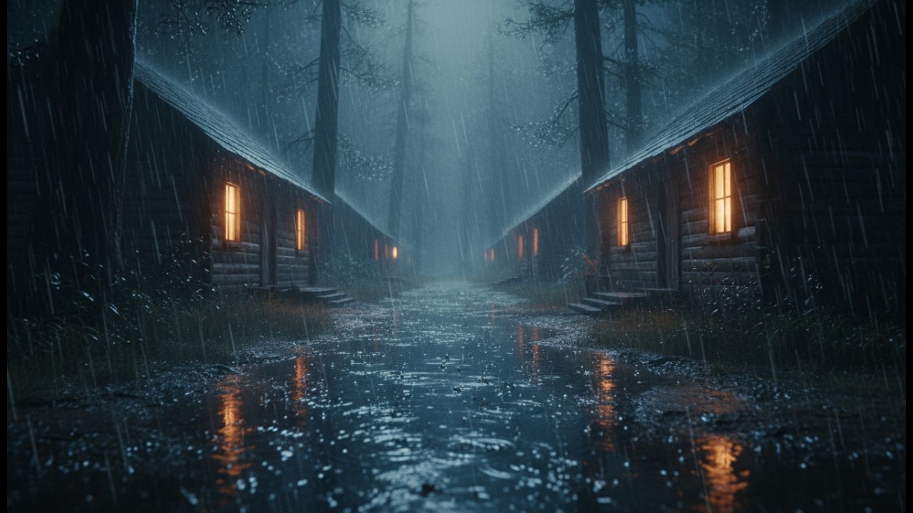 Rain Sounds for Sleeping 🌧️ Heavy Rain Noise at Night for Deep Sleep, Anxiety Relief & Quiet Calm