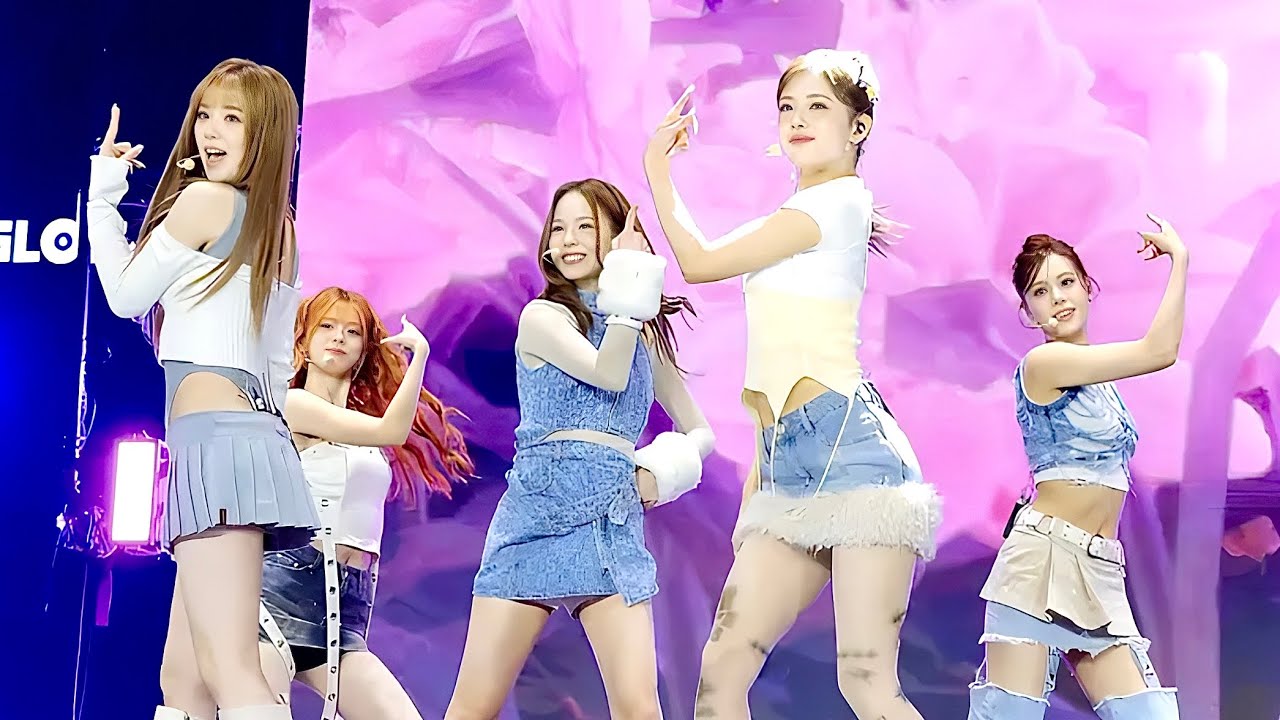 251214 NiziU「LOVE LINE + ♡Emotion」2025 MUSIC BANK GLOBAL FESTIVAL IN JAPAN FANCAM | Обзор