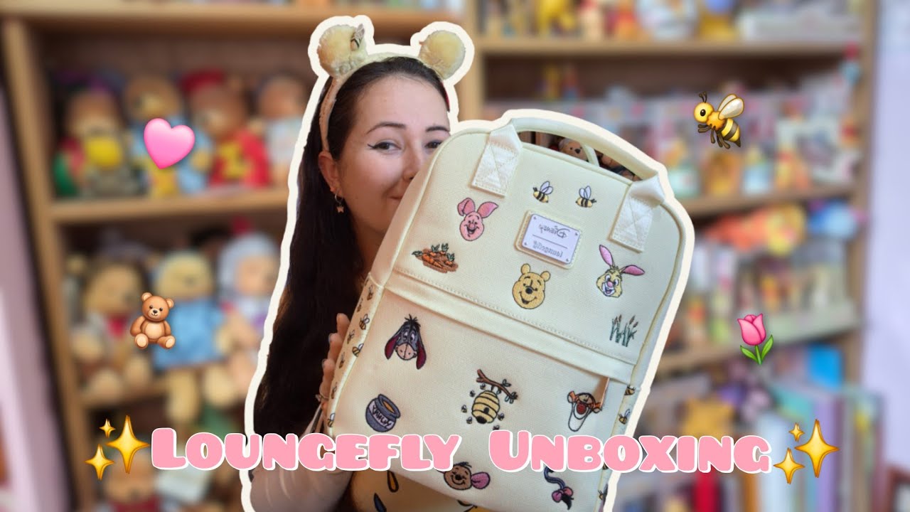 Winnie The Pooh Canvas Loungefly Unboxing 🧸🩷| Boxlunch Exclusive