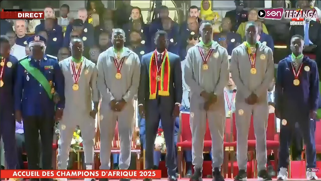 Sadio Mané, Kalidou Coulibaly, Gana Gueye, Edouard Mendy Pape Gueye élevé au rang de l\ordre
