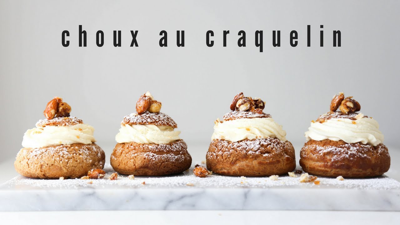 Praline Cream Puff Recipe
