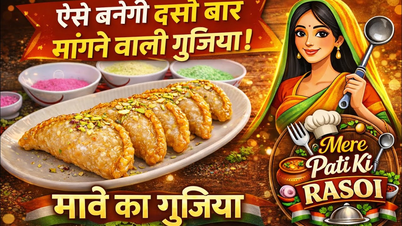 .	गुझिया बनाएँ इस आसान तरीके से, और सबको हैरान कर दें!