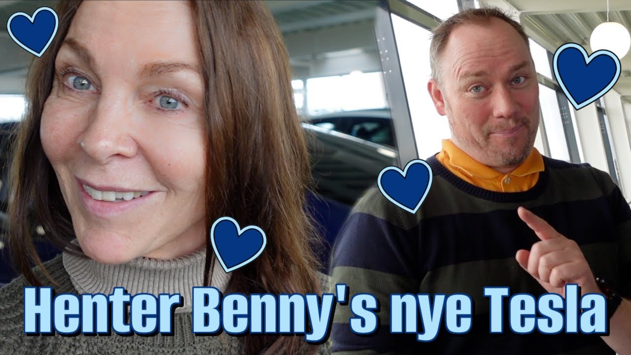Henter Benny's nye Tesla | Mangler strøm på hjemturen