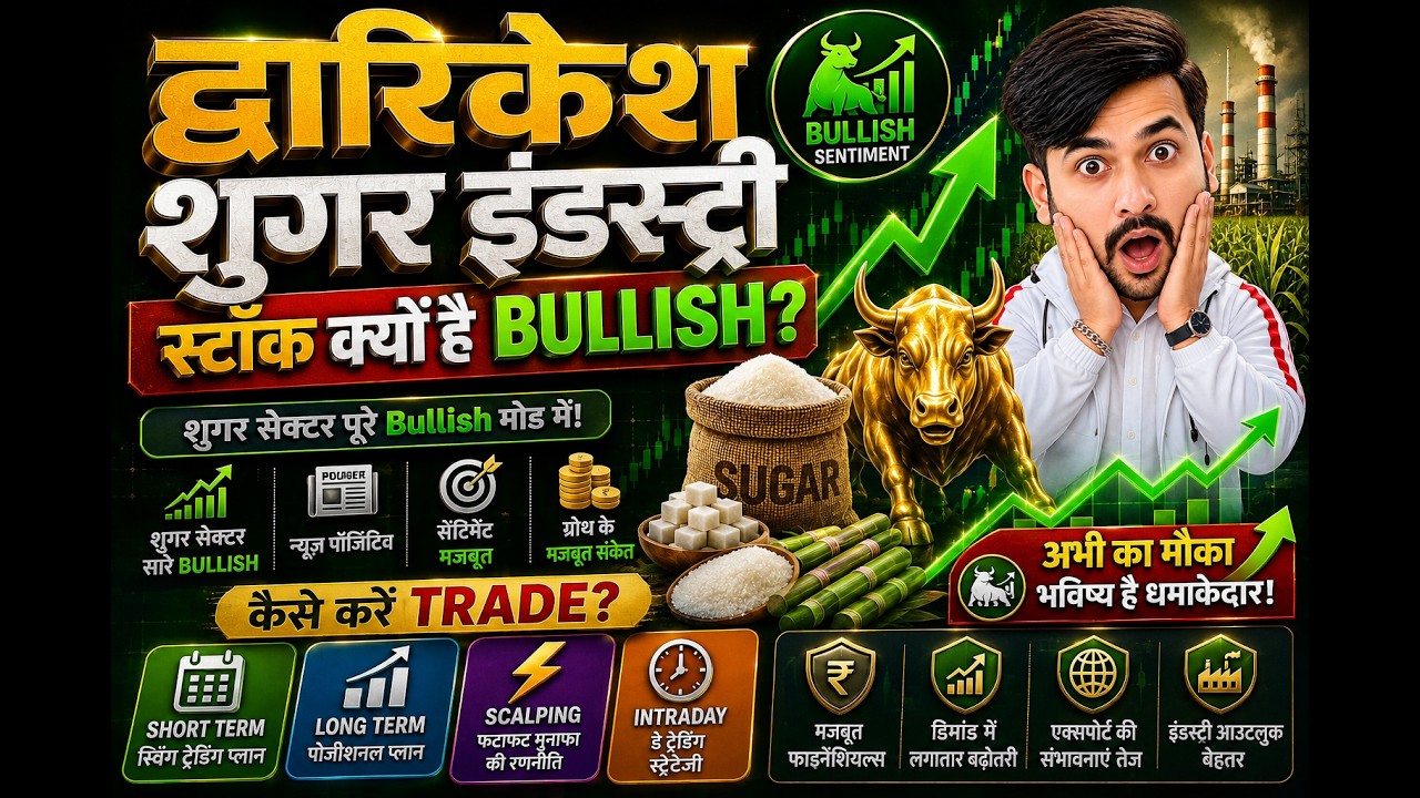 द्वारिकेश शुगर में अभी क्या मौका है | प्राइस एक्शन, सपोर्ट, रेजिस्टेंस और टारगेट समझिए Green Hike