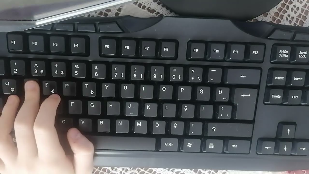 Crafrise klavye asmr 