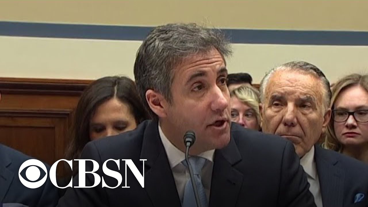 Michael Cohen says Trump is a 