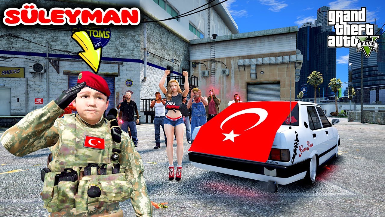 SÜLEYMAN ASKERE GİDİYOR! - GTA 5 SÜLEYMAN'IN HAYATI