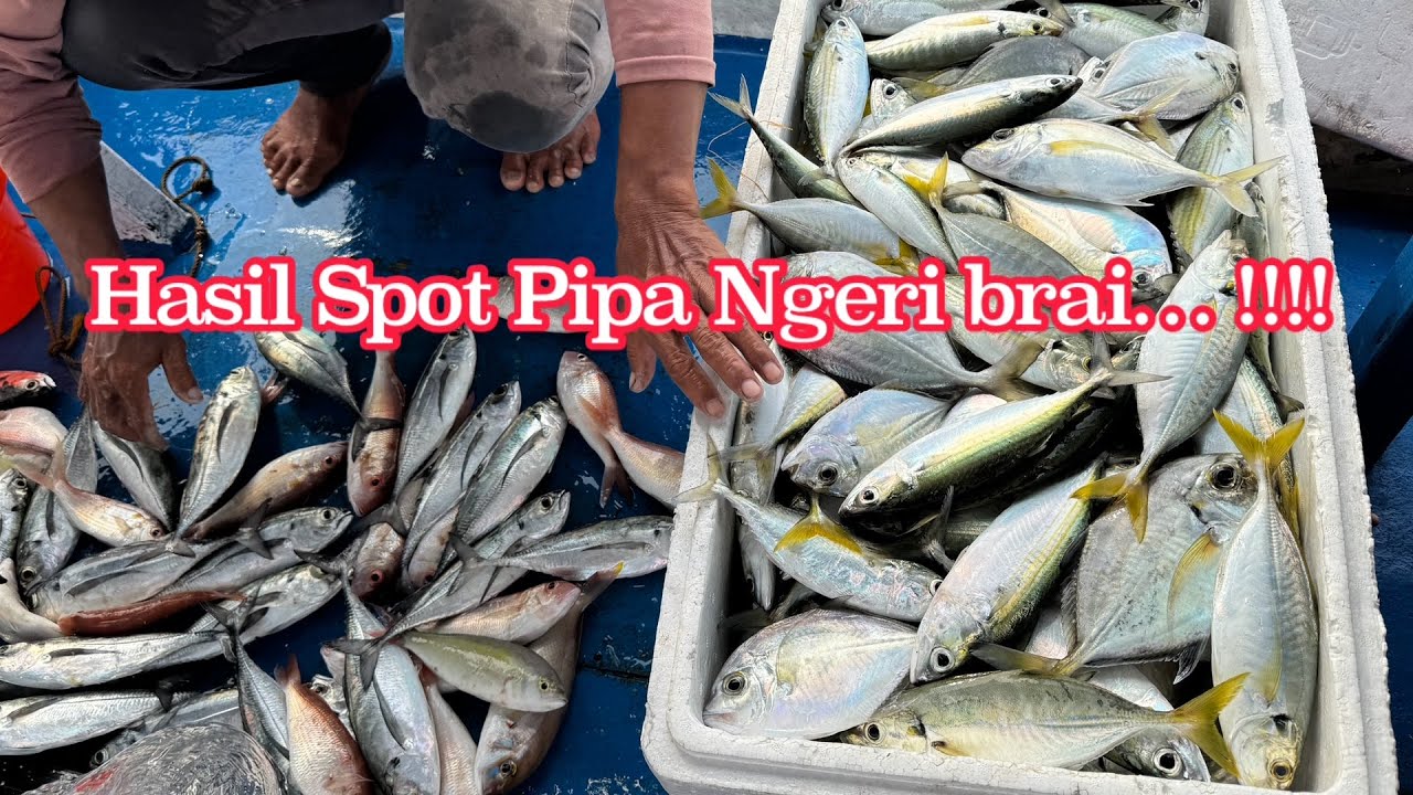 Sensasi Spot Kramat Pipa Dalam laut Pulau Dapur || Kapten Popay Ilung Tj Pasir