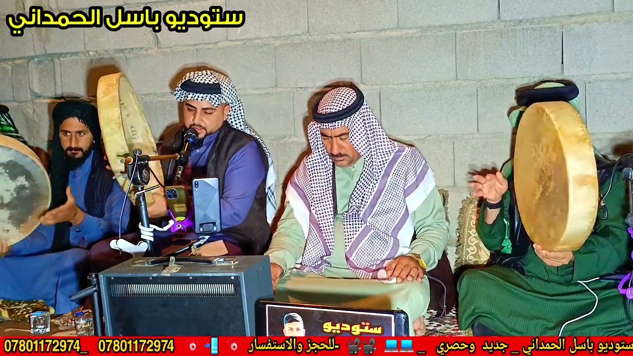 المنقبة النبوية الشريفة ف2 في قضاء دلي عباس المداح احمد القيسي في دار الخليفة جمال الجبوري