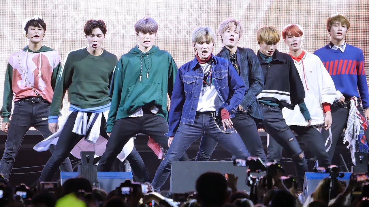 180927 엔시티127 NCT 127 : 체리밤 Cherry Bomb : 직캠 fancam : 코리아 세일 페스타 전야제 : 서울광장