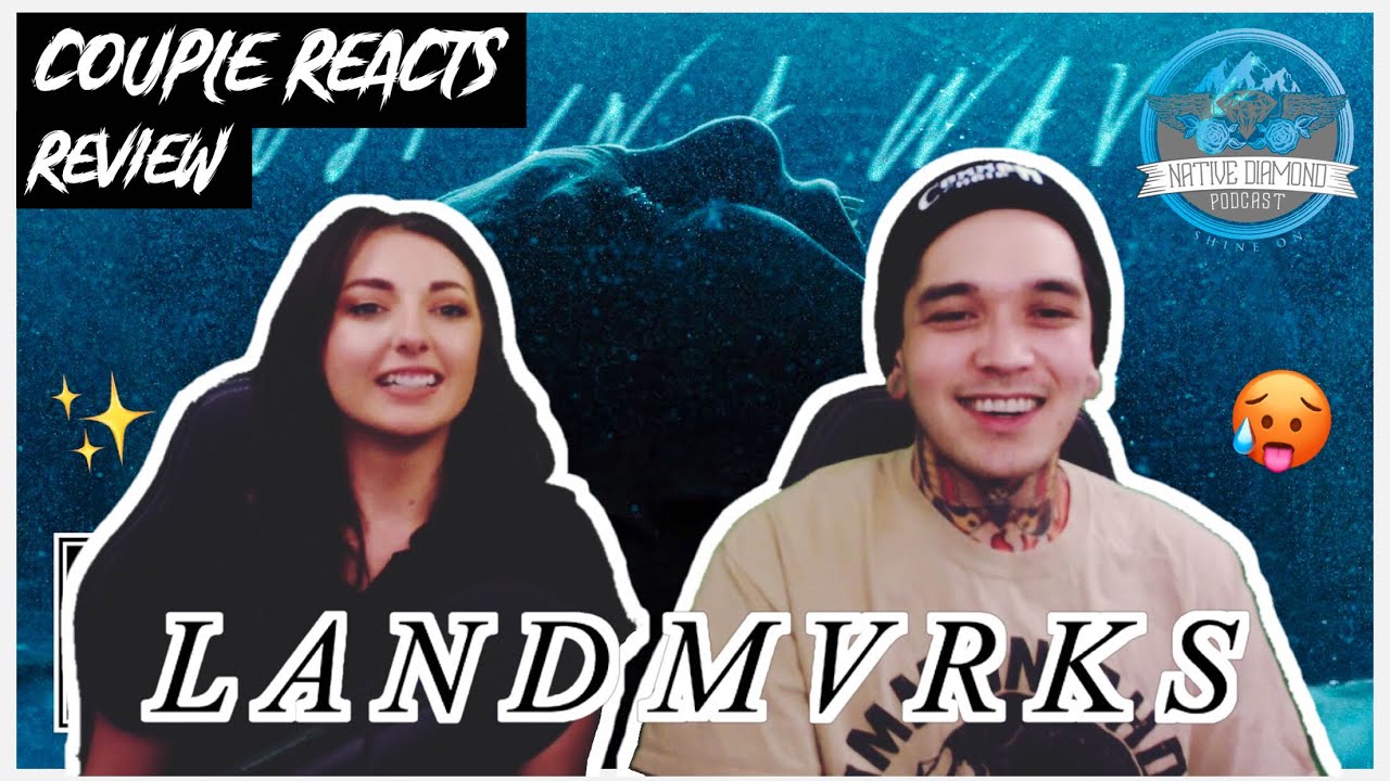 COUPLE REACTS | LANDMVRKS - "LOST IN A WAVE" | REACTION / REVIEW | DRUNK REACTION
