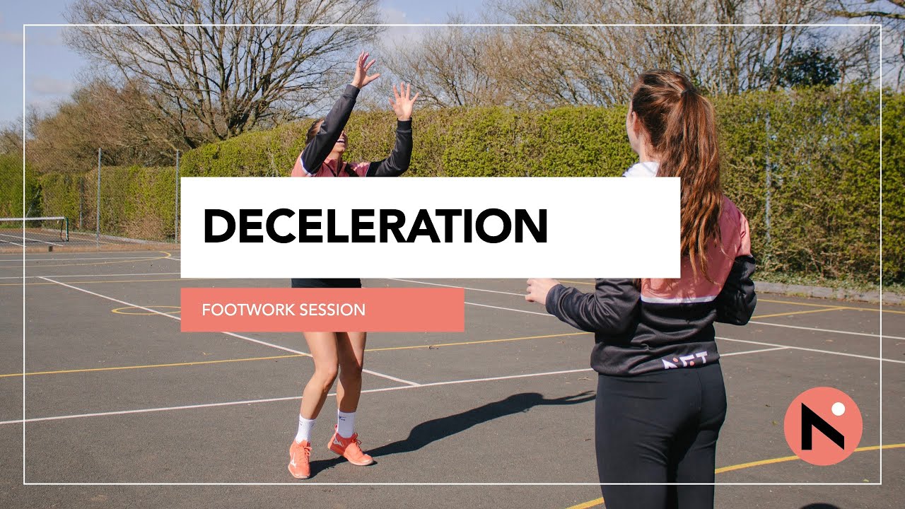 FOOTWORK SESSION // ACCELERATION AND DECELERATION // SOLO SESSION // FULL NETBALL TRAINING
