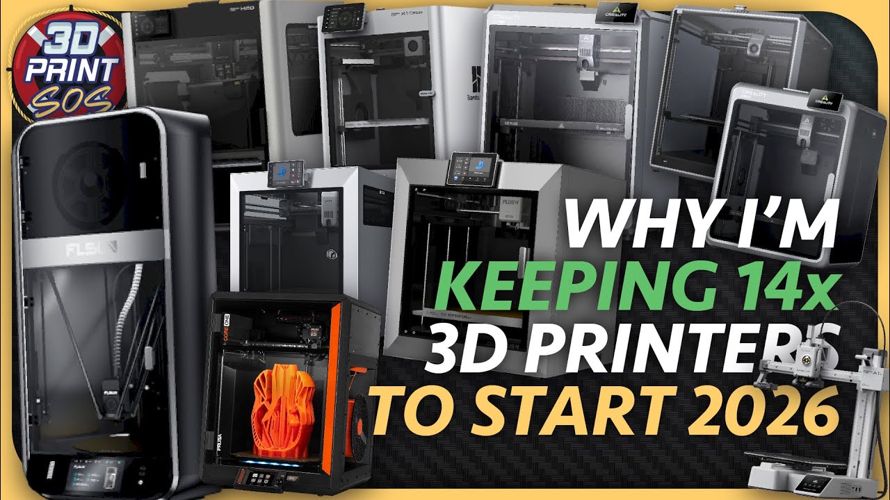 I Reviewed 80+ 3D Printers—Here's My Final Lineup