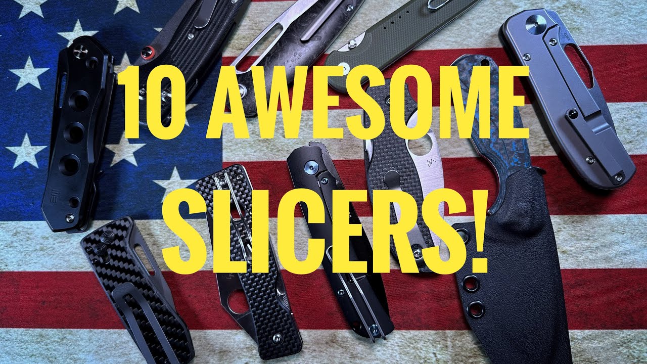 10 ножей Slicey из моей коллекции!