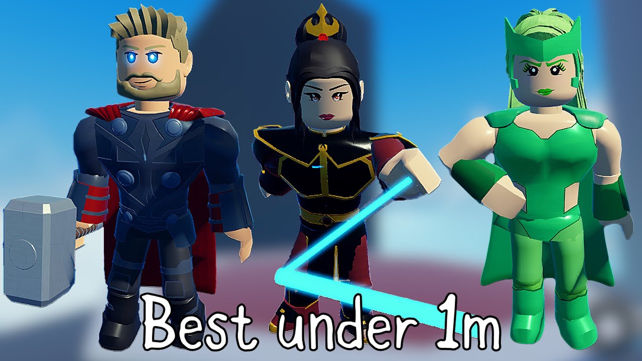 Combos and rating the best characters under 1 million. Heroes online world roblox