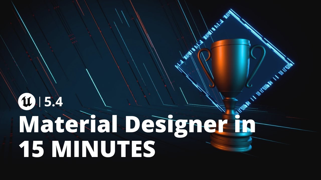 Unreal Engine 5.4: Learn NEW Material Designer in 15 Minutes Using the Motion Design Tool!