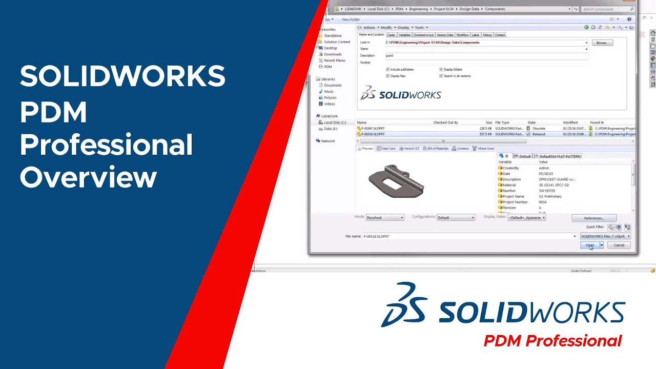 SOLIDWORKS PDM Professional Overview