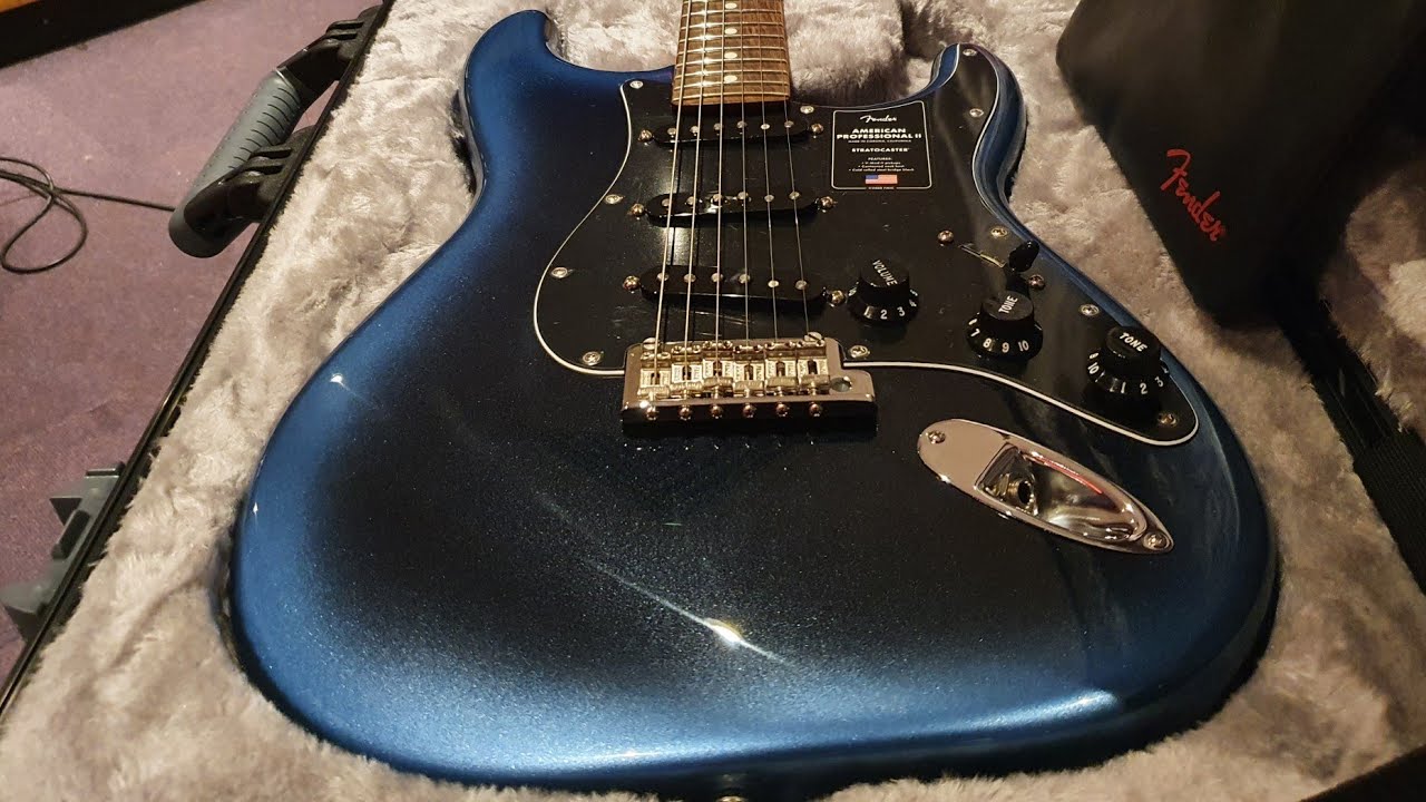 Fender Dark Night Color Finish - What it looks like in person!