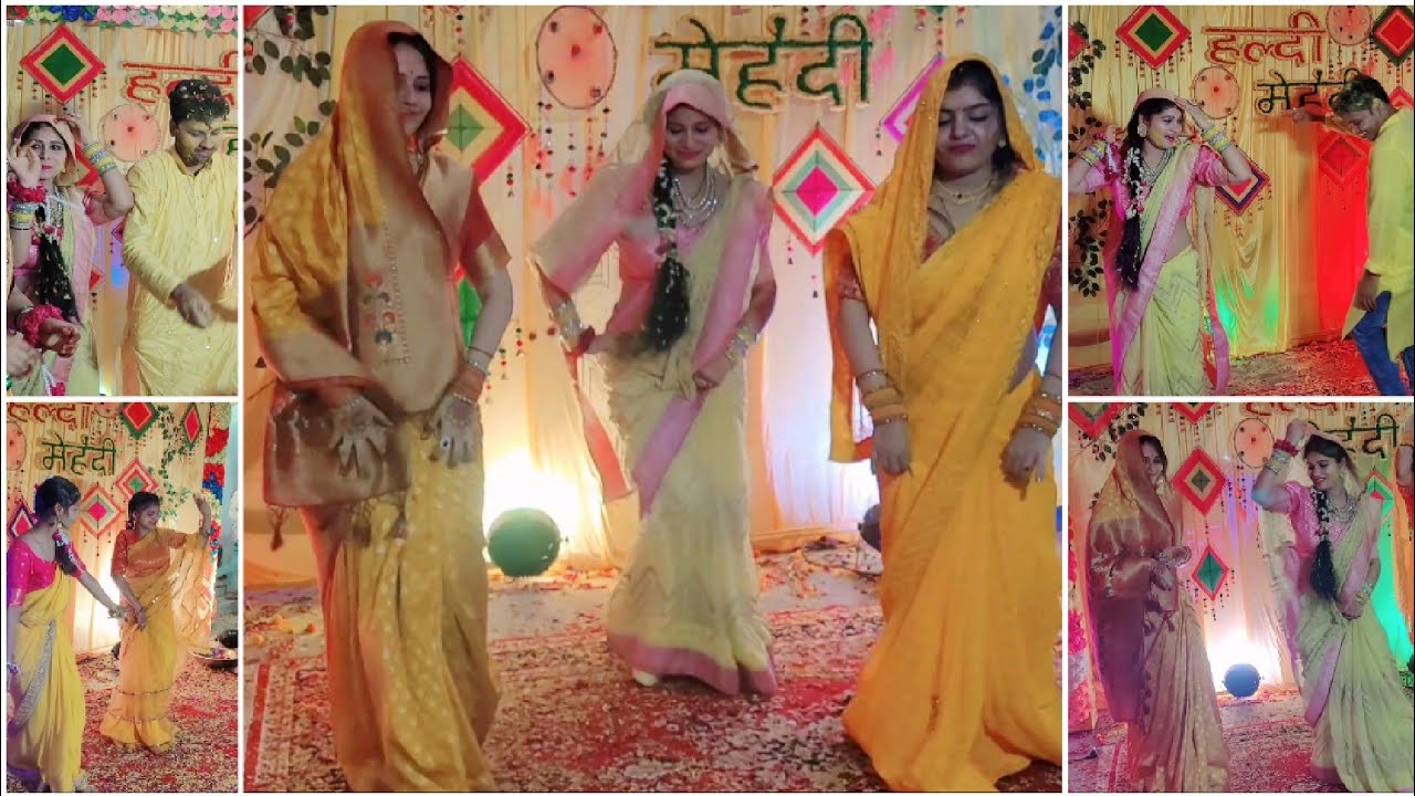 हम तीनों देवरानी जेठानी ने पहली बार साथ में dance किया 🤗💃 बहुत enjoy किया सबने 🤭