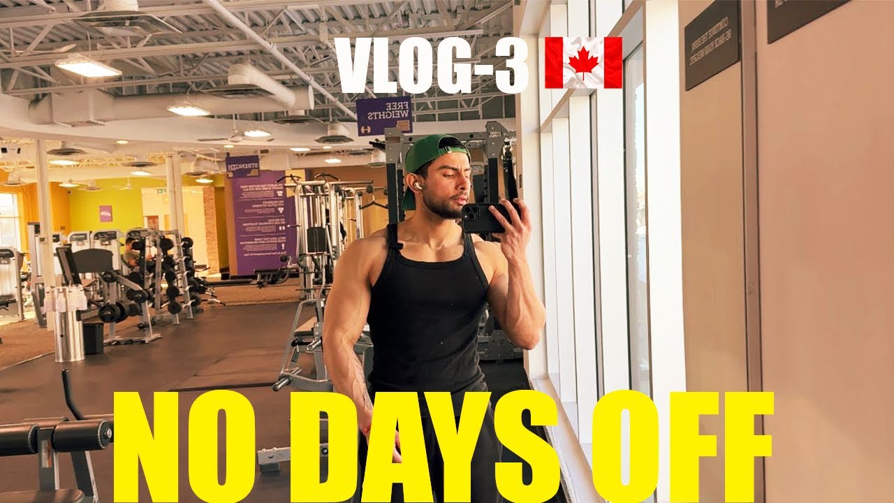 Vlog-03 spend a day with me as an international student 🇨🇦