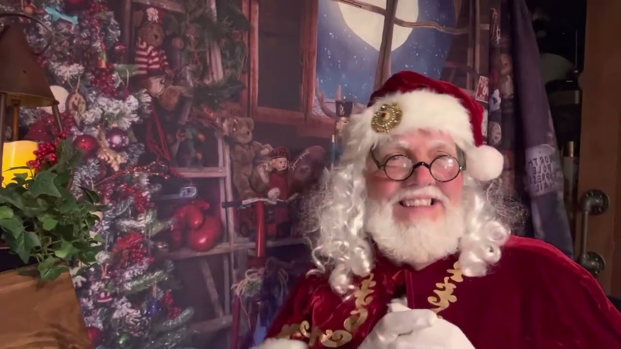 Santa visit 2025 advertisement