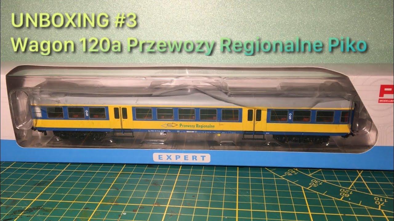 UNBOXING #4 | Wagon 120a Przewozy Regionalne Piko H0 Ekspert