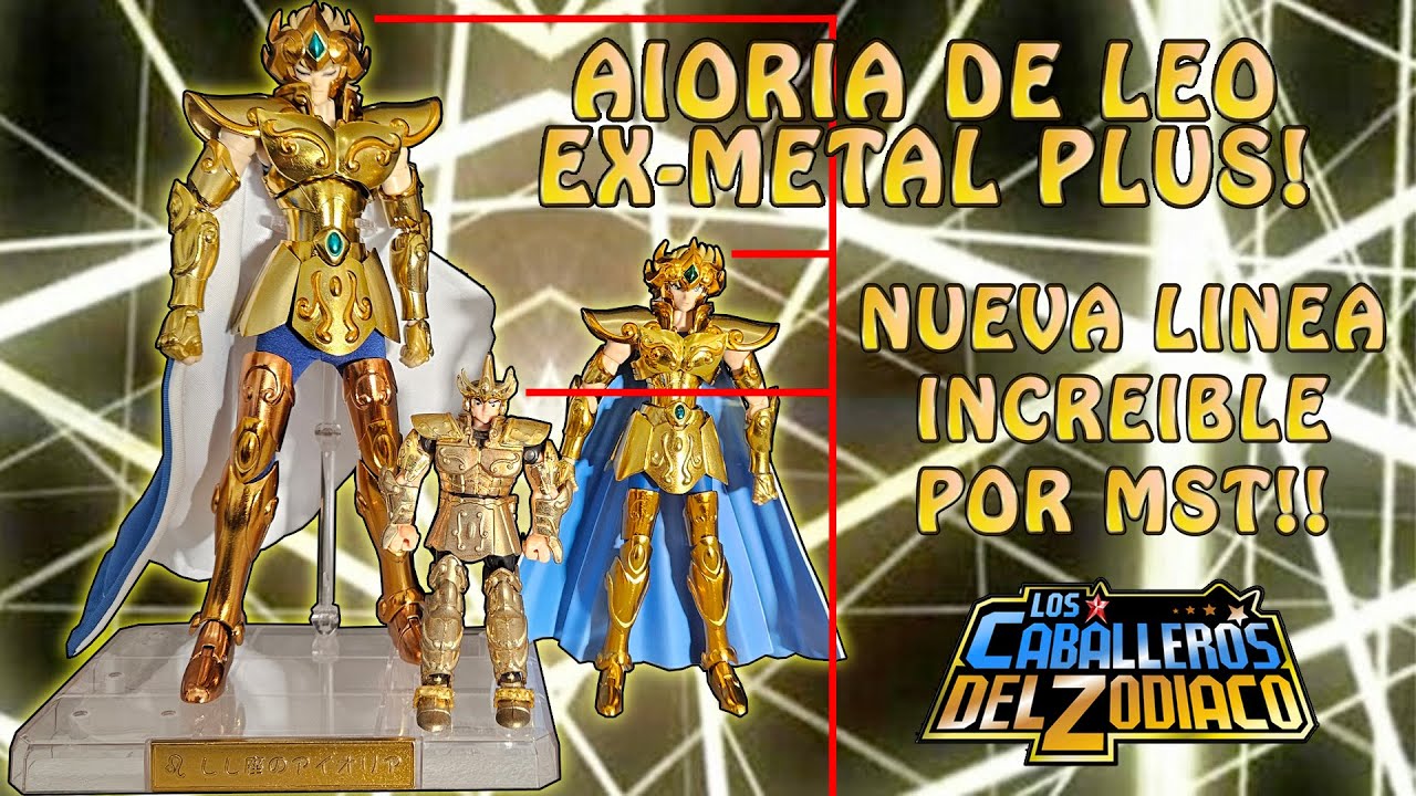 LLEGO EL PAPÁ DE LOS LEO! AIORIA EX-METAL PLUS POR MST ESTA INCREIBLE!! Caballeros del Zodiaco