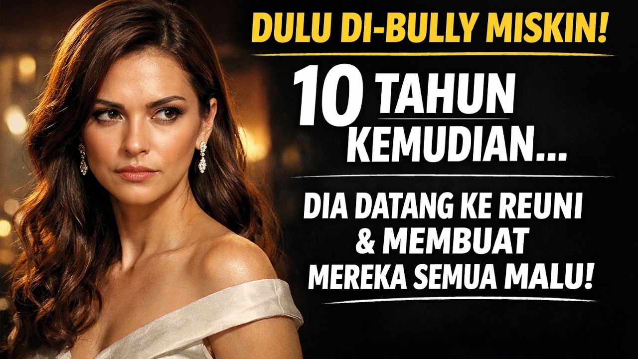 DULU DI-BULLY MISKIN, 10 TAHUN KEMUDIAN DIA DATANG KE REUNI & MEMBUAT MEREKA SEMUA MALU!
