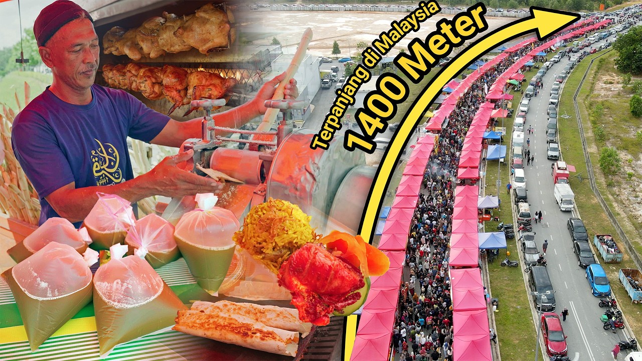 Lebih 300 Peniaga di Bazar Terpanjang Malaysia | Bazar Bandar Tasik Puteri 2026
