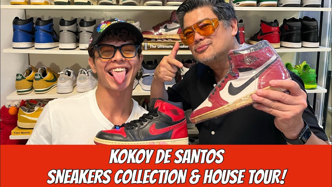 BL ACTOR KOKOY DE SANTOS SNEAKERS COLLECTION & HOUSE TOUR! JULIUS BABAO VLOG