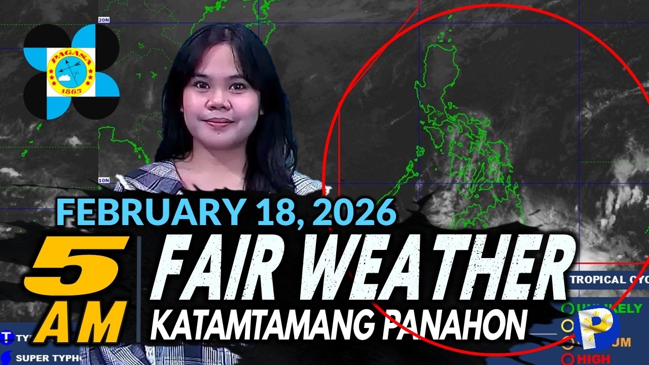 Hanging Amihan Bumugso sa Luzon Habang Maalinsangang Hangin ang Umiiral sa Visayas at Mindanao