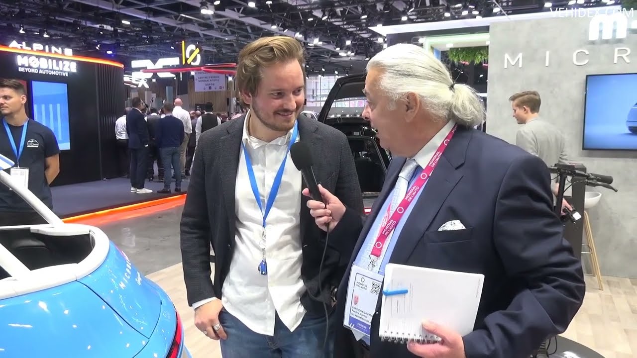 Mondial de l'automobile - Microlino -Petits véhicules électrique