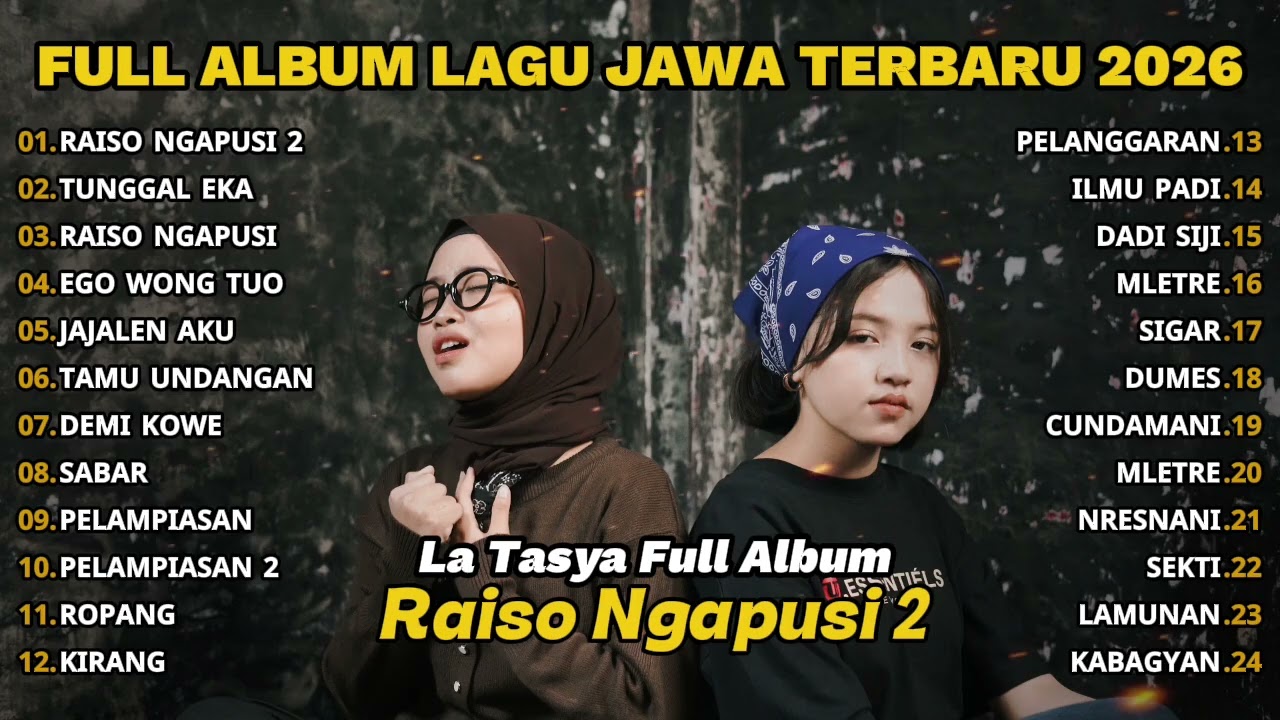 FULL ALBUM RAISO NGAPUSI 2 - LA TASYA TERBARU - PLAYLIST LAGU JAWA TERPOPULER 2026
