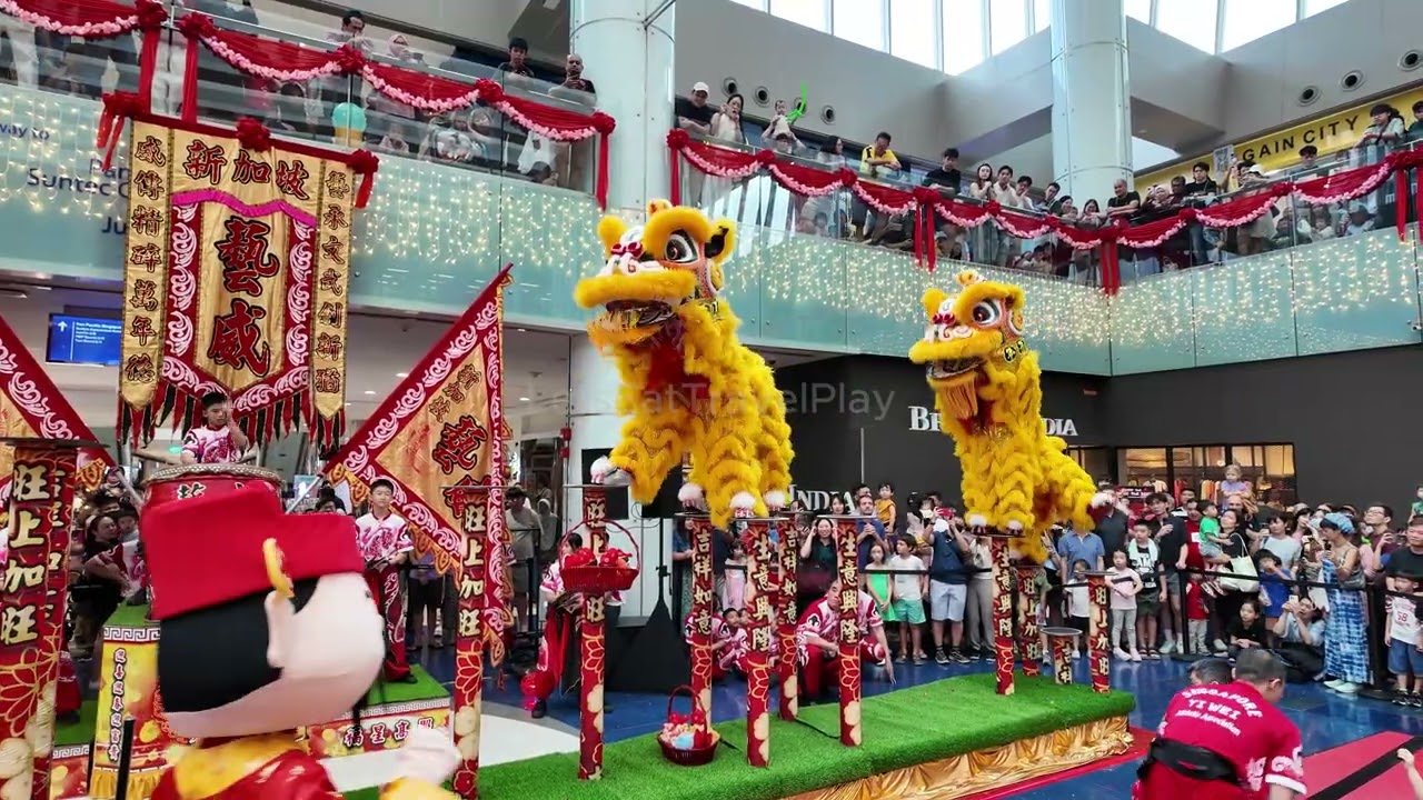 SG Lion Dance: Yiwei Athletic Association | 31 Jan 2026, 5pm | Marina Square, Singapore