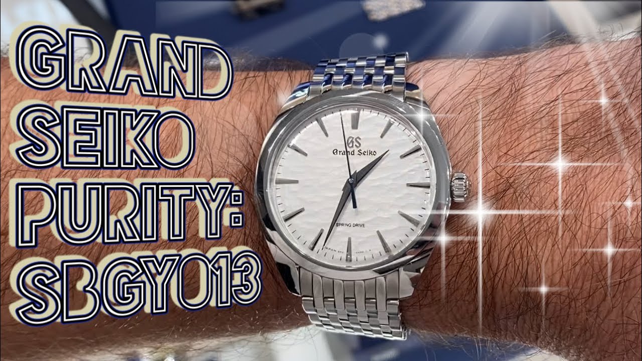 Чистота: Grand Seiko SBGY013