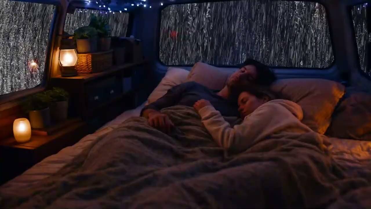 Soothing Natural Rain ☔ Sounds for Deep Meditation and Mental Focus