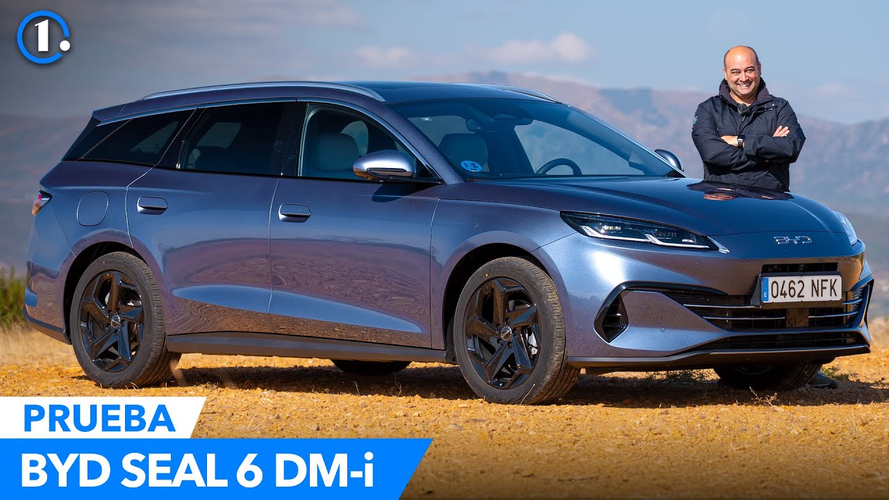 BYD SEAL 6 DM-i | El familiar HÍBRIDO ENCHUFABLE con hasta 1.350 km de autonomía