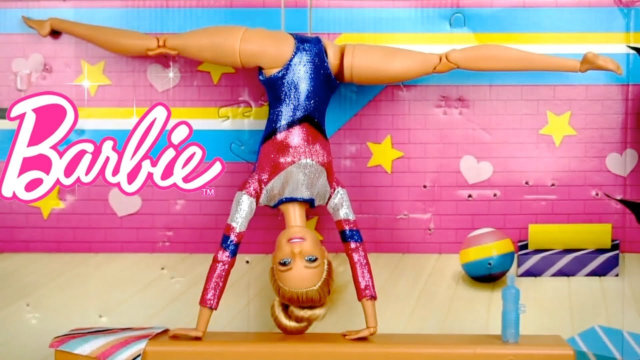 Barbie Dolls Gymnastics Competition Doll Story
